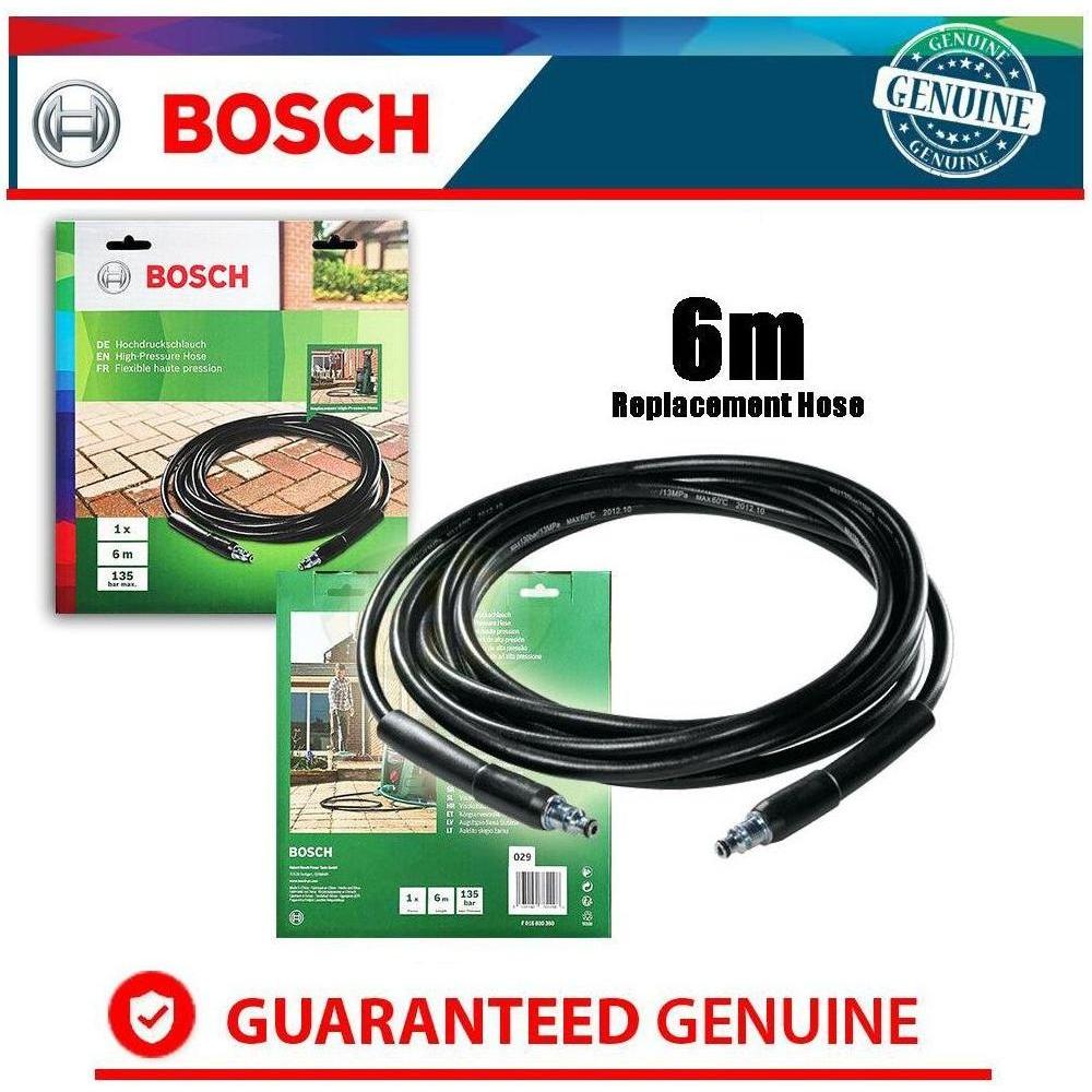 Bosch 6m High Pressure Hose for AQT Pressure Washers | Bosch by KHM Megatools Corp. Bosch 6m High Pressure Hose for AQT Pressure Washers | Bosch by KHM Megatools Corp.